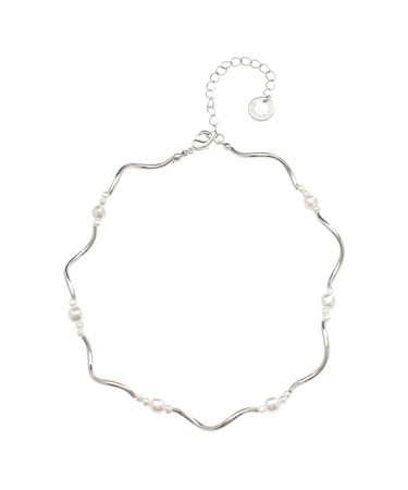 LADYフェイクパールミックスネックレス