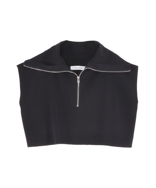 【WEB限定】ショートZIPニットプルオーバー