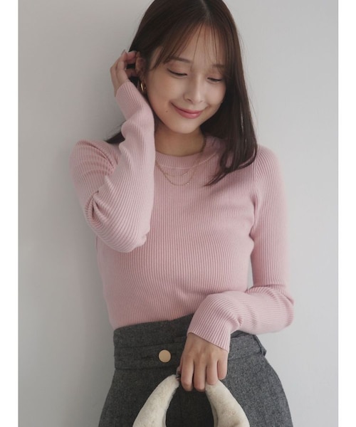 pline lune 専用ページ ベーシッククルーネックニットプルオーバー｜ラグナムーンの通販