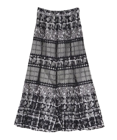 パターンレースマーメイドスカート