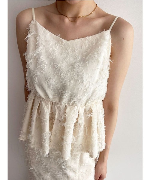 かぐれ ジャガードキャミソール かぐれ キャミソール ジャガード