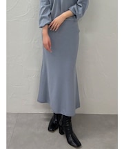 ナローニットスカート