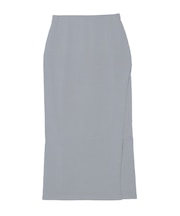 ラップスリットニットスカート