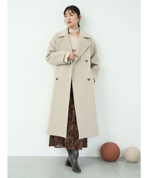 【REVIVAL】2WAYカラーロングコート