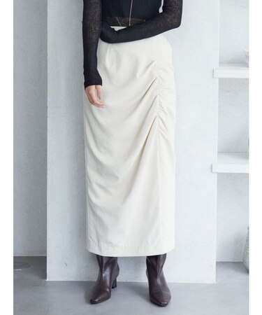 ドレープIラインスカート