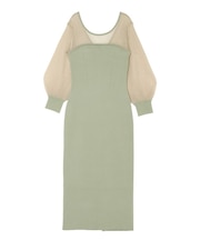 ドッキングベアニットワンピース