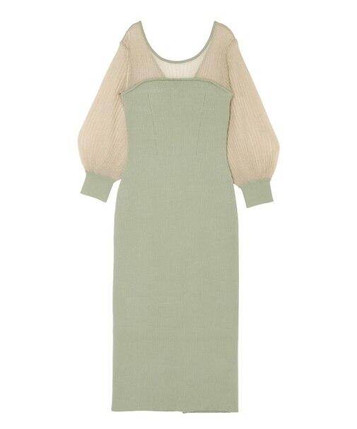 ドッキングベアニットワンピース