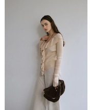 ハーフムーンファーバッグ