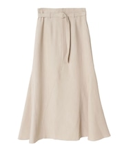 アシンメトリー切替マーメイドスカート