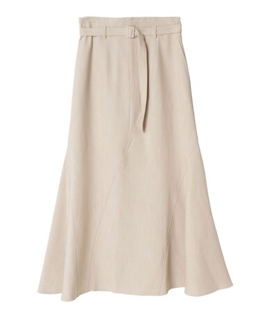 アシンメトリー切替マーメイドスカート