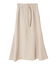 アシンメトリー切替マーメイドスカート