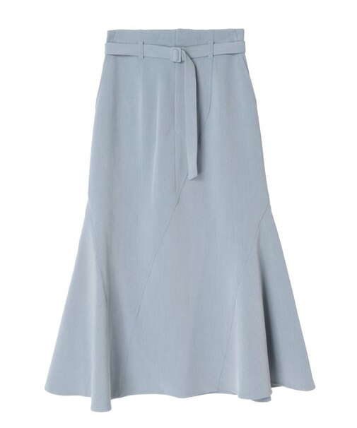 アシンメトリー切替マーメイドスカート