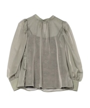 レースキャミシアーブラウス