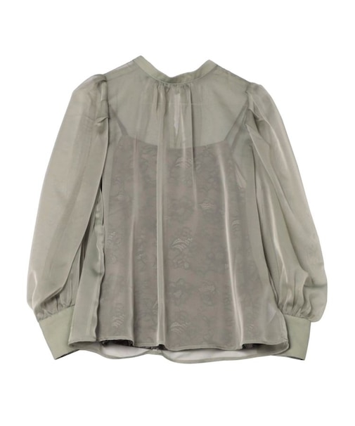 レースキャミシアーブラウス