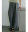 ラペルワイドパンツ