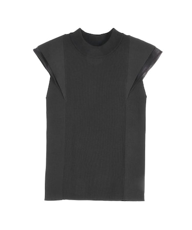 カバースリーブシアーニットプルオーバー