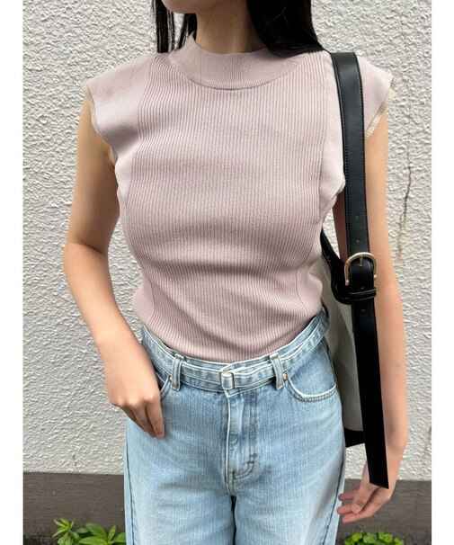 カバースリーブシアーニットプルオーバー