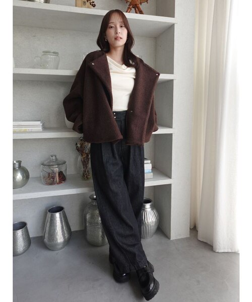 ボアブルゾン｜ラグナムーンの通販｜&mall（アンドモール）三井