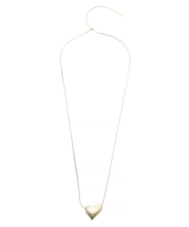 アシメハートドロストネックレス