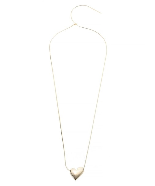アシメハートドロストネックレス