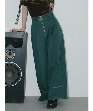 【別注Dickies】タックワイドパンツ