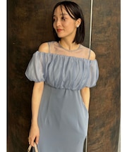 LADYシアーボレロレイヤードワンピース