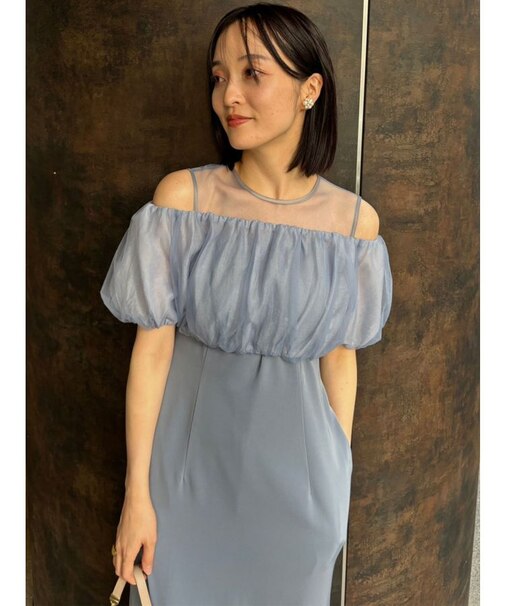 LADYシアーボレロレイヤードワンピース