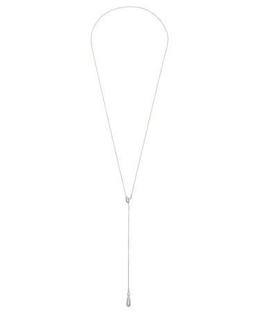 スネークチェーンロングネックレス