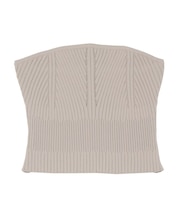 ニットベアトップ