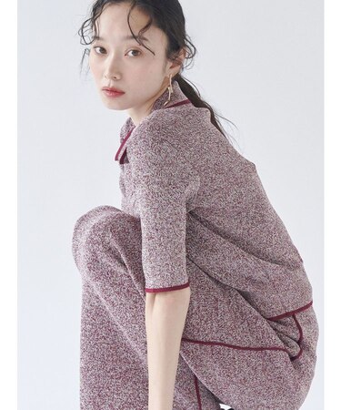 【追加生産】ポロニットプル×スカートセットアップ