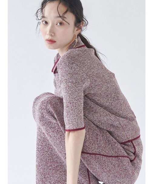 【追加生産】ポロニットプル×スカートセットアップ