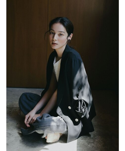 【riiさんコラボカラー・サイズあり】ロールアップジャケット