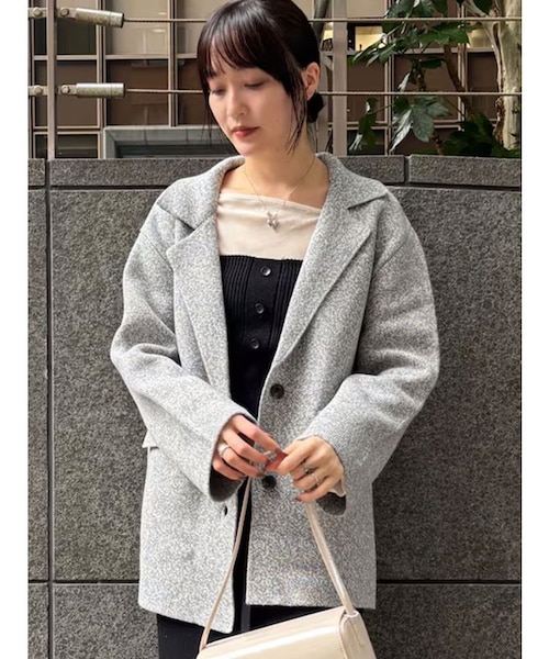 Steven Alan×MOON社　テーラードジャケット　胡桃ボタン　チェック Steven Alan×MOON社 テーラードジャケット 胡桃ボタン チェック