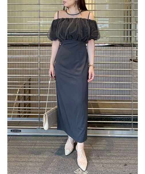 LADYシアーボレロレイヤードワンピース