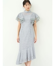 LADYレースマーメイドドレス