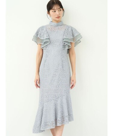 LADYレースマーメイドドレス