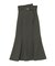 バイカラーベルトスカート