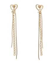 ハートチェーンミックスピアス