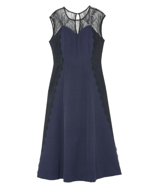 LAGUNAMOON LADYレーストップベアドレス LAGUNAMOON LADYレーストップベアドレス （ベージュ