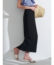 シャーリングジャガードIラインスカート