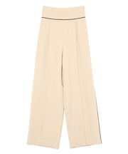 バイカラーパイピングパンツ