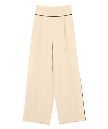 バイカラーパイピングパンツ