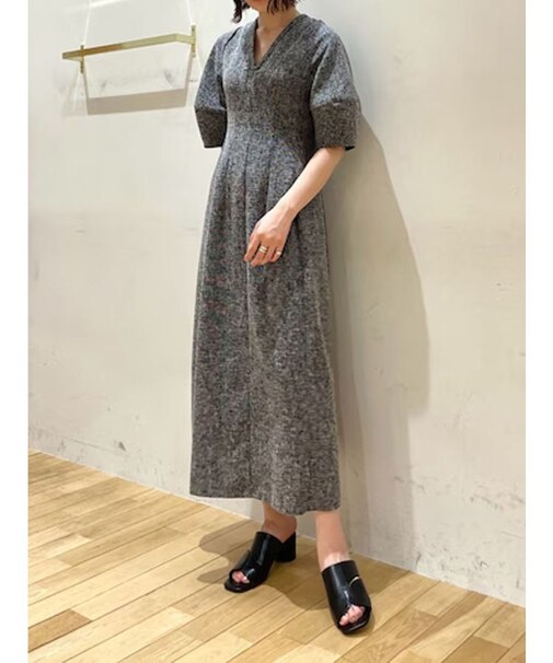 コクーンZIPワンピース