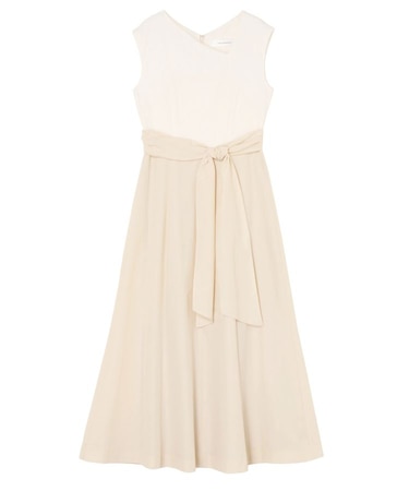 カットジャガードドッキングワンピース