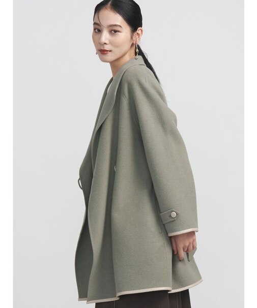 ラペルリバーコート