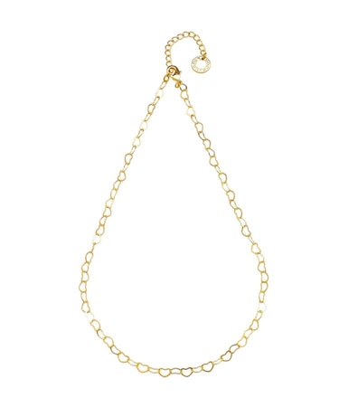 ハートチェーンネックレス