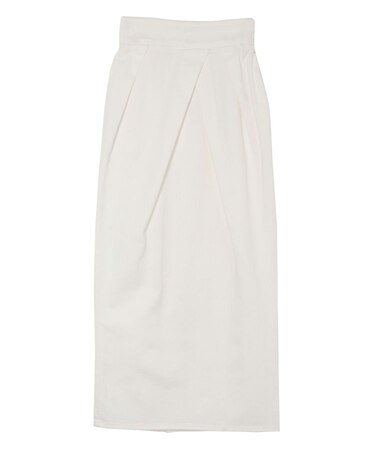 コクーンデニムスカート