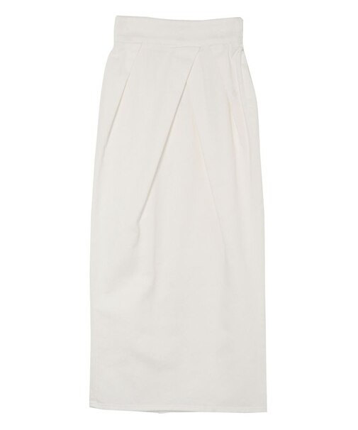 コクーンデニムスカート