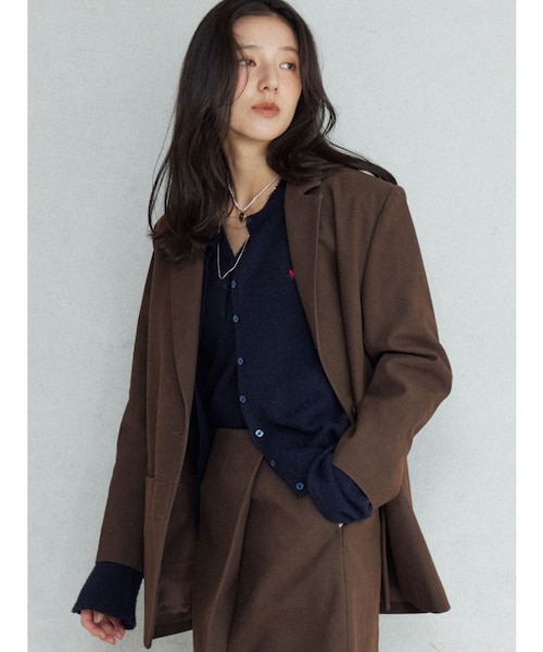 ラグナムーン ジャケット ラグナムーン メッシュダブルテーラード