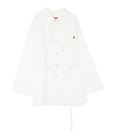 【POLO BCSコラボ】ウエストベルトストライプシャツ